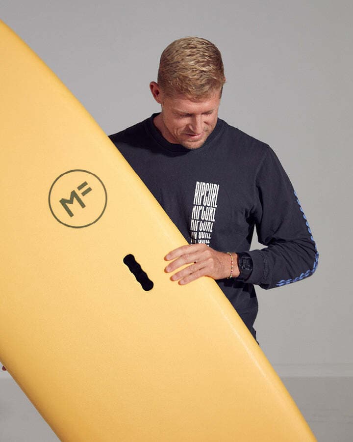 Серфборд MICK FANNING SOFTBOARDS - SUPER SOFT — Оранжевый — фото 4