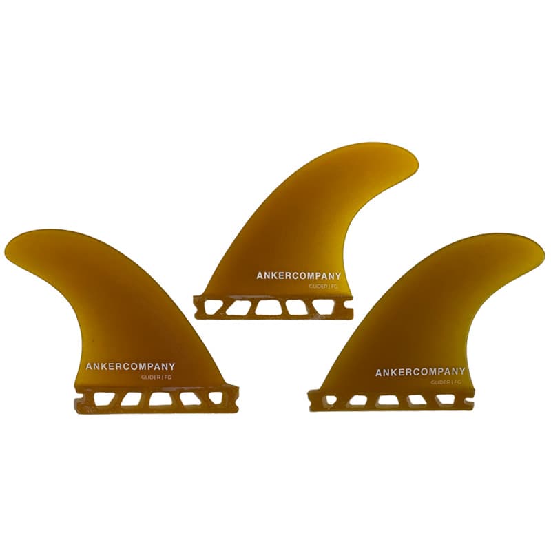 Плавники ANKER GLIDER FG THRUSTER - SINGLE TAB — Жёлтый