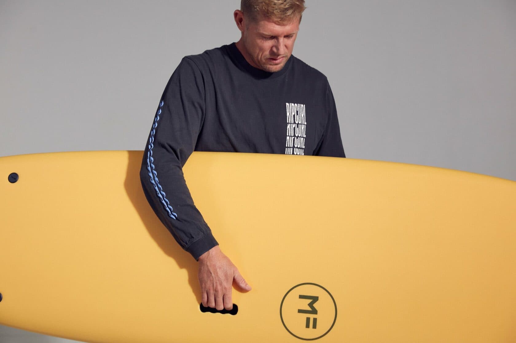 Серфборд MICK FANNING SOFTBOARDS - SUPER SOFT — Оранжевый — фото 5