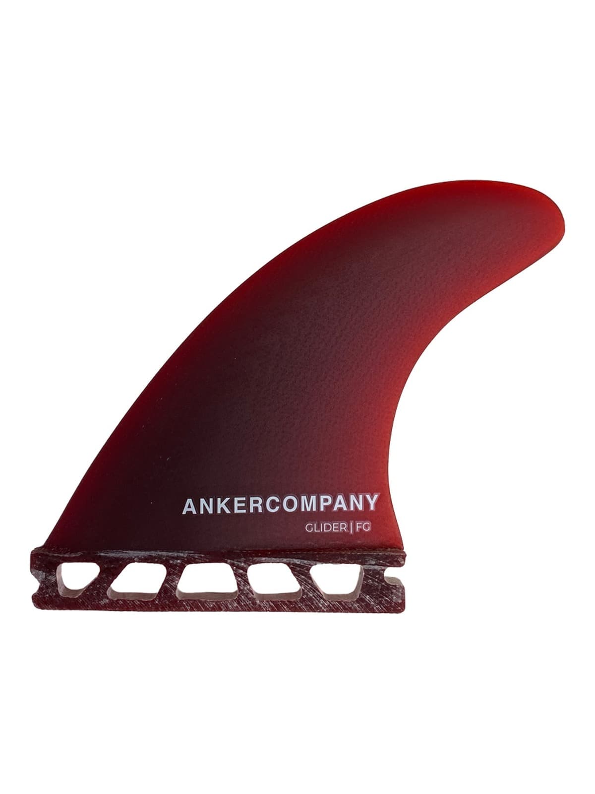 Плавники ANKER GLIDER FG THRUSTER - SINGLE TAB — Бордовый