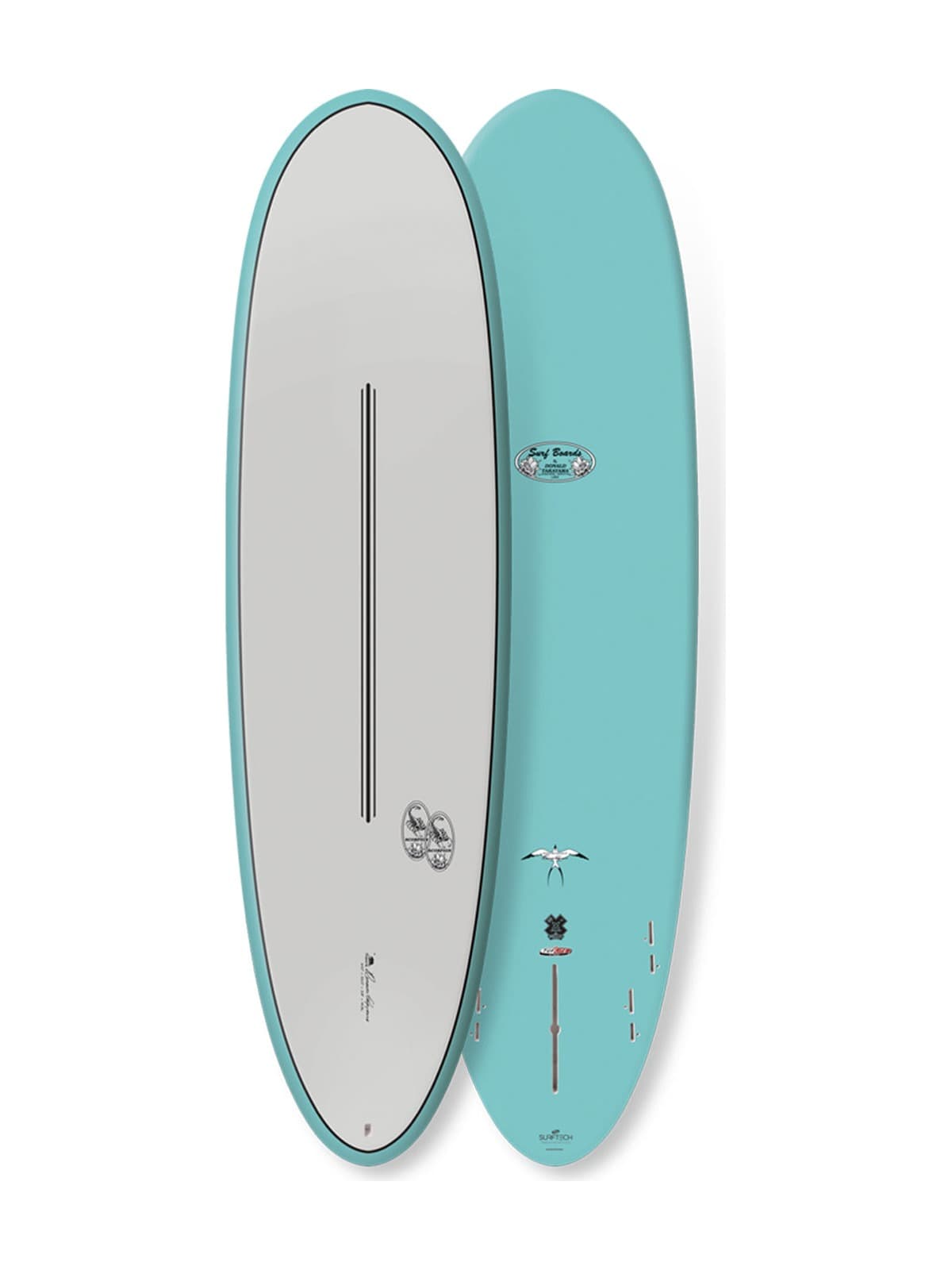 Серфборд TAKAYAMA SURFBOARDS Scorpion2 - TufLite V-Tech — Бирюзовый