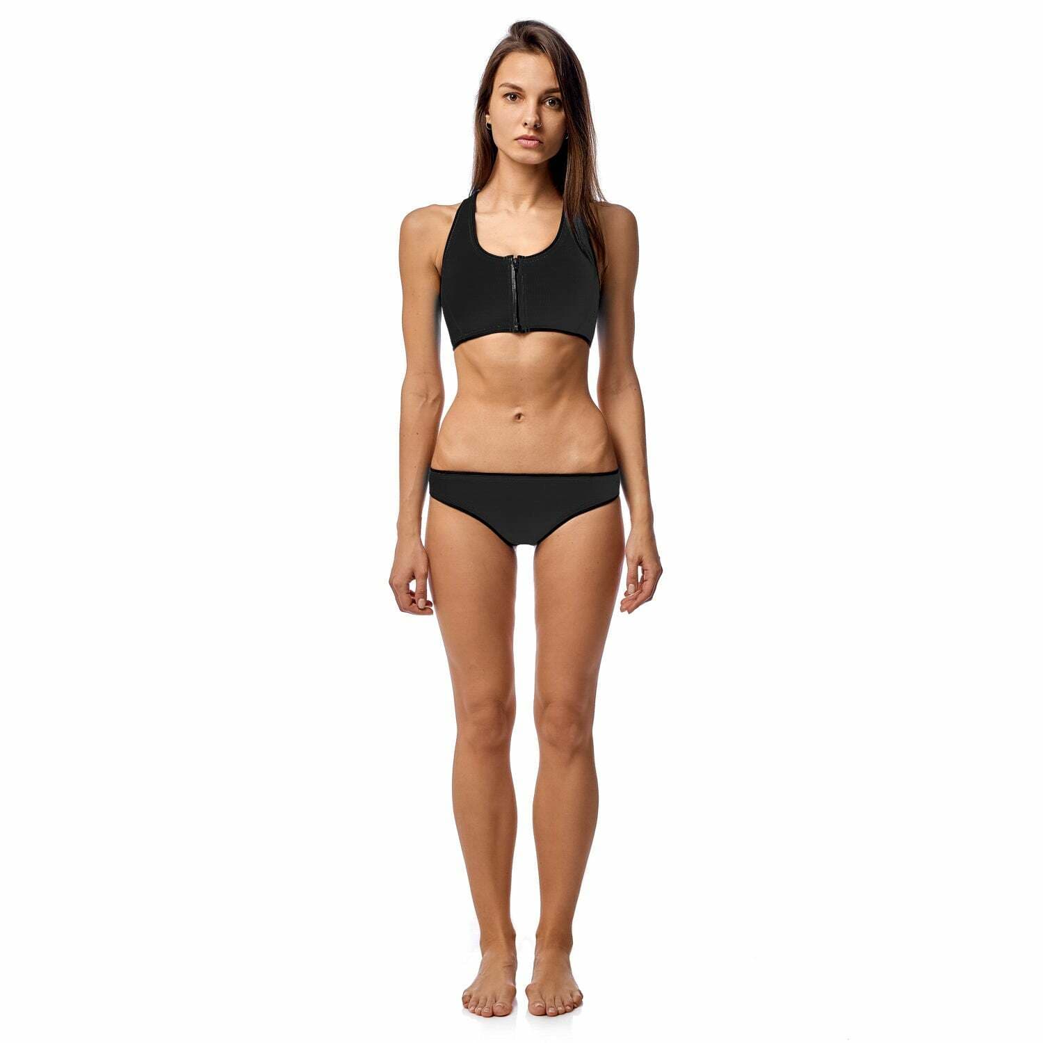Гидротоп Женский ANKER - ISLA BIKINI TOP — Чёрный