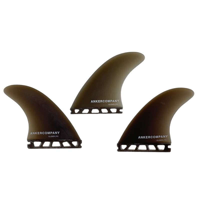Плавники ANKER GLIDER FG THRUSTER - SINGLE TAB — Дымчато-серый