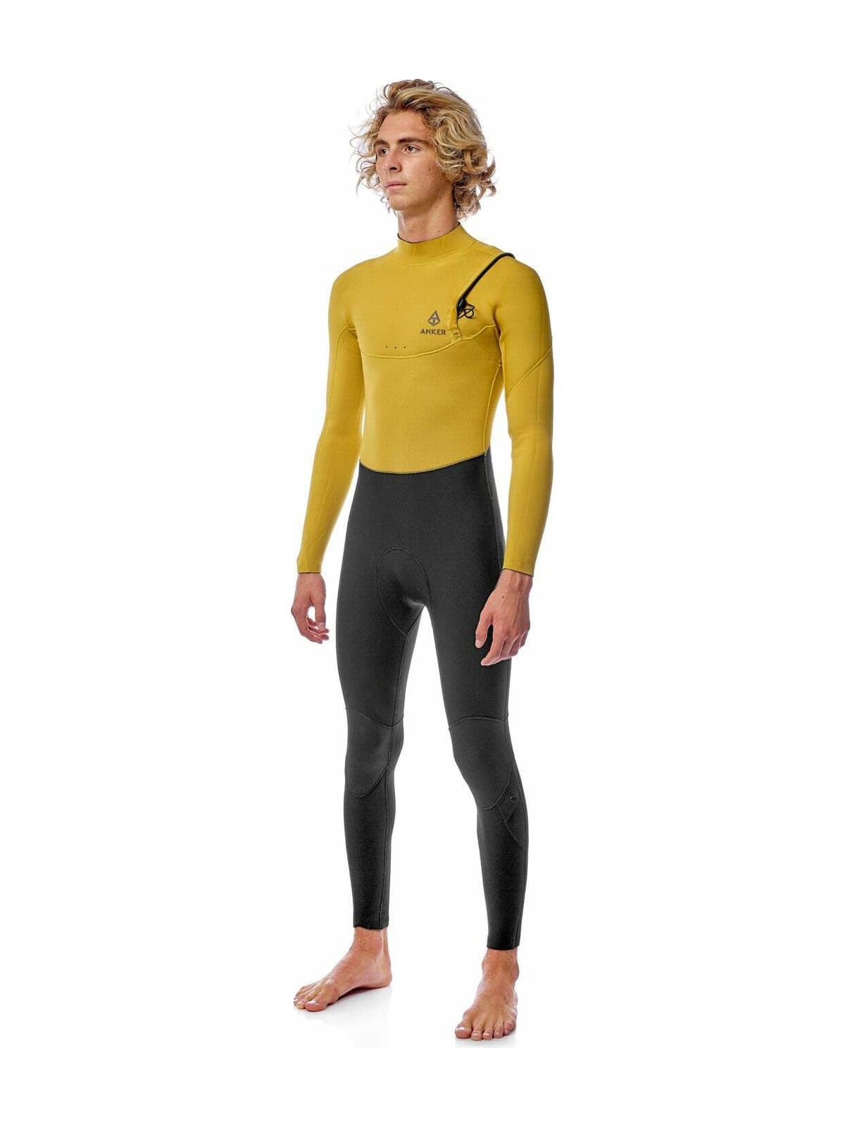 Гидрокостюм Мужской ANKER - 4/3 FULLSUIT ZIPFREE — фото 3
