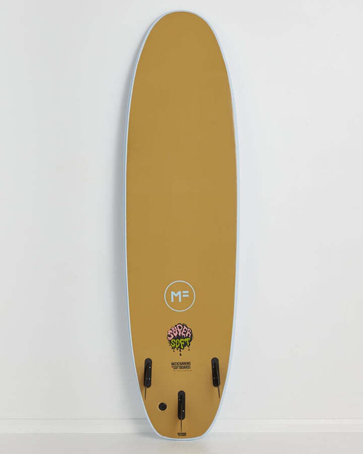 Серфборд MICK FANNING SOFTBOARDS - SUPER SOFT — Небесно-голубой