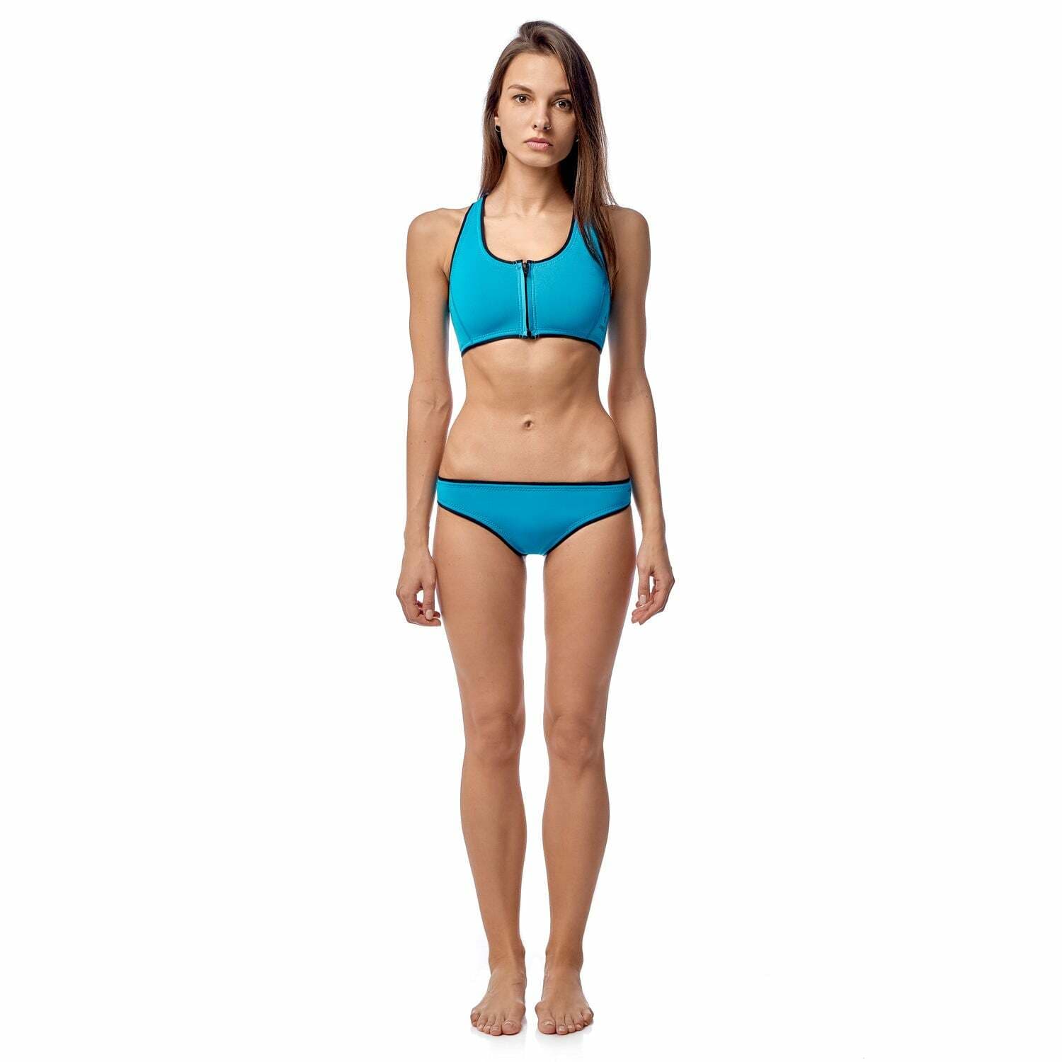 Гидротоп Женский ANKER - ISLA BIKINI TOP — Голубой